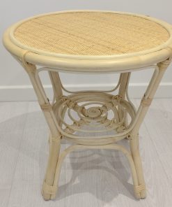side table light oak rattan papasan chair