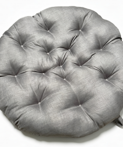 Linen Style Papasan Cushion with Velcro Straps